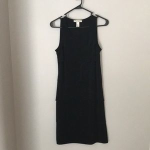 Black scalloped dress